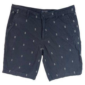 Trilogy Sportswear Cargo Supplies Men's Shorts Pineapple 38 Blue 10" Inseam